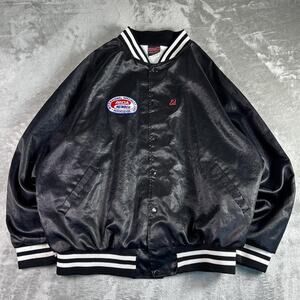 Vintage Hilton Outkast Wichita Satin Bomber Jacket Mens XXL